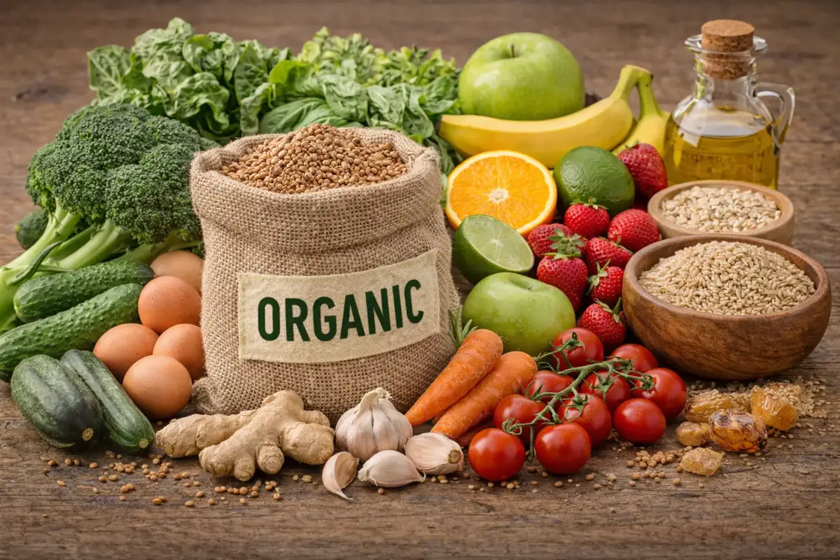 Organic Products for export from India